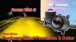 Test Drive Foglamp Biled Provision 3 Inchi 3 Color