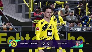 Northeast United VS Borussia Dortmund at Signal Iduna Park eFootball Pes 2021