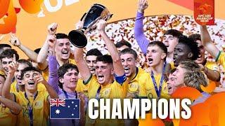 #AFCU20 | Australia are the 2025 winners