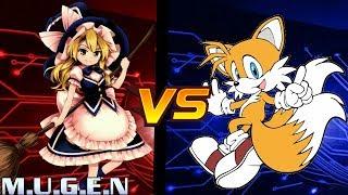 MUGEN~Marisa(Touhou) Vs. Tails(Sonic)