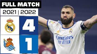 Real Madrid 4 - 1 Real Sociedad | FULL MATCH | LALIGA EA SPORTS 2021/22