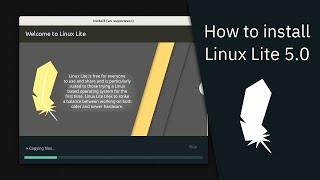 How to install Linux Lite 5.0