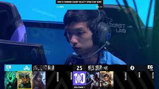 C9 vs EG / A hole in C9s draft? / Draft Deep Dive #2