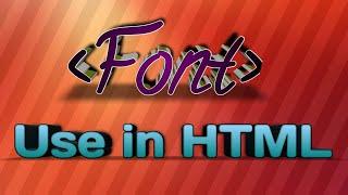 Html font size and color | How to change html font size and color