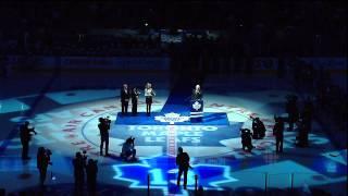 HNIC - Mats Sundin Honoured in Banner Raising Ceremony - 1 of 2 - Feb 11th 2012 (HD)