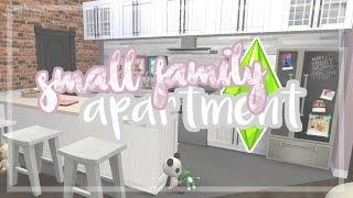 Sims 4 Speed Build | Small Family Apartment