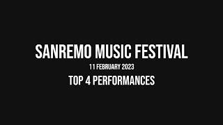 Top 4 Performances from Sanremo Music Festival 2023 (Italy)