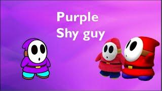 Purple short: Purple Shy Guy