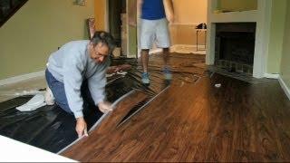 Allure Flooring Installation - Timelapse