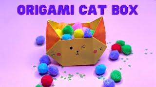 Origami Cat Box | DIY Back To School Must Haves!