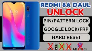 Redmi 8A DAUL Unlock!!Redmi 8A DAUL  Hard Reset!!Redmi Frp Baypass!!Without Pc/Apk 2025 ka New trick