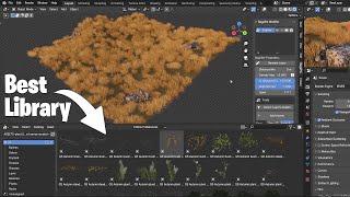 Best Free Blender Addon For Plants and Vegetation!