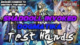 Yu-Gi-Oh! Shaddoll Invoked Dogmatika Test Hands! HOW TO PLAY Shaddoll Invoked Dogmatika Nov. 2020