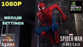 Marvel's Spider-Man Remastered - GTX 1650 - 1080P Medium Settings