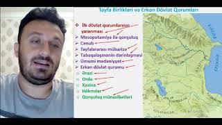 2  Tayfa Birlikləri və Erkən Dövlət Qurumları