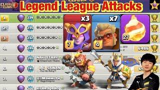 Legend League Attacks September Season Day21 FIREBALL SUPER WITCH