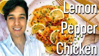Lemon Pepper Chicken Recipe- The BEST quick & easy recipe!