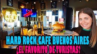 Así es el HARD ROCK CAFE de BUENOS AIRES I ¿Vale la pena comer acá?