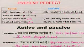 English Grammar / Active Passive voice / Spoken English practice