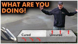 Curing vs. Sealing Concrete | What's the Difference?