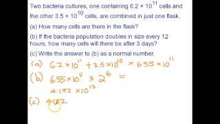 Calculations with Scientific Notation