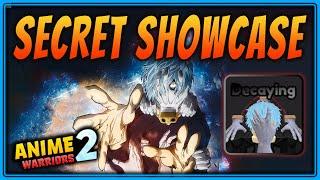 NEW SECRET SHIGARAKI SHOWCASE & 140 Trait Rerolls | Anime Warriors 2 | Update 2