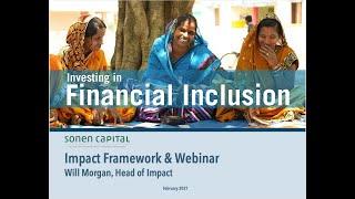 Financial Inclusion Impact Framework