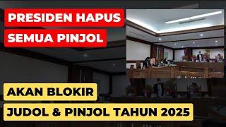 Presiden blokir judol hapus semua pinjol tahun 2025...!!! Galbay Pinjol jadi aman.