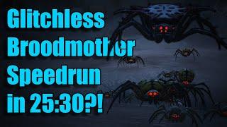 World Record Broodmother Speedrun - Glitchless 25:30 || Grounded ||