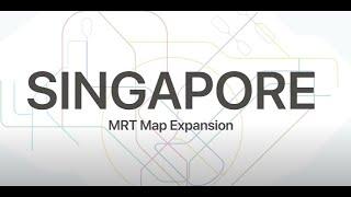 Singapore MRT Map Expansion(@bananasolid )