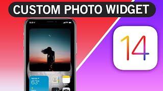 How to add custom photo Widget on iOS 14