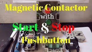 PARTS of MAGNETIC CONTACTOR Complete Explanation with Wiring Tutorial