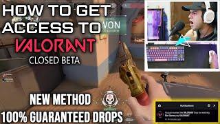 How To Get A Valorant Closed Beta Key Fast & Easy | *UPDATE* New Method | 100% Guaranteed Drops