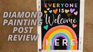 everyone is welcome here by cynthia frenette + diamond art club | post review!