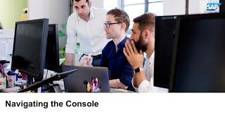 Navigating the Console - SAP Customer Data Platform