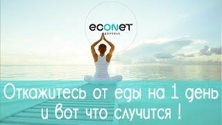 Откажитесь от ЕДЫ на 1 день и вот, что  СЛУЧИТСЯ!  | ECONET.RU