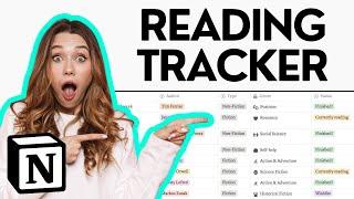 The ULTIMATE Reading Tracker Setup in Notion! ️