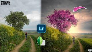 How to TUNE COLORS Only on Select Areas in Lightroom and Snapseed Free Apps | Android | iOS