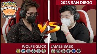 VGC Wolfe Glick Vs James Beak 2023 VG San Diego Regional Championship Top32 Pokémon Scarlet & Violet