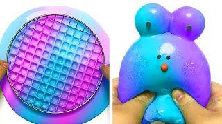 12 Hours Of Oddly Satisfying Slime ASMR - Relaxing When Stressed Or Sleepy