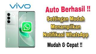 Cara Agar Notifikasi WA Muncul Diatas Layar Vivo