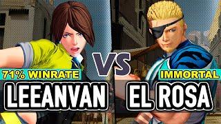 KOF XV ▰ LEEANVAN (Ángel/Isla/Whip) vs EL ROSA (Ramón/Isla/Sylvie)