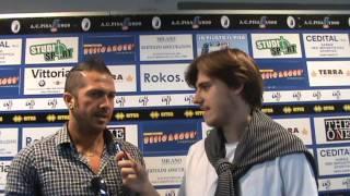 Presentazione Carparelli al Pisa - Intervista VideoNewsTV