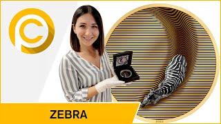  ZEBRA  Camouflage of Nature Gilded 5 Oz Silver Coin 20$ Palau 2023