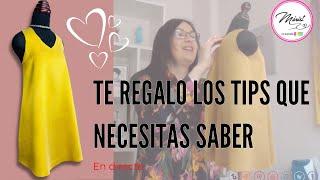 #112 VESTIDO CORTE "A" TRASLADANDO LA PINZA DE COSTADO| PASO A PASO CON TIPS QUE VALEN ORO 