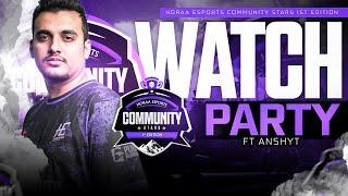 Watchparty - Horaa Esports Community Stars with @AnshYT | Day 2