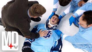 Hockey Star Breaks His Back on the Ice | Pure Genius | MD TV