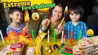 Extreme Fire Candle Challenge Gone Emotional  Who Will Win 1000 Rupees  @NegiFamily