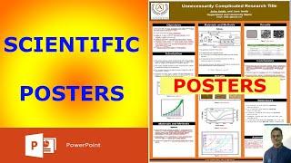 How to Design a Scientific Poster in PowerPoint !