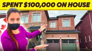 Spent $100,000 On Our New House In CANADA